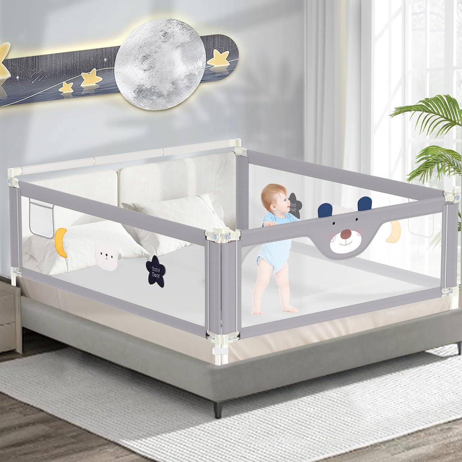 JWPEHOE 3-Piece Bed Rail Review: Keeping Your Toddler Safe All Night