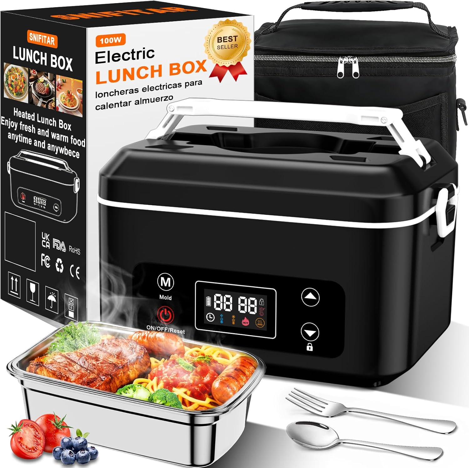 Heated Lunch Box Pro 24000mAh Review: Is This Cordless Food Warmer Worth It?