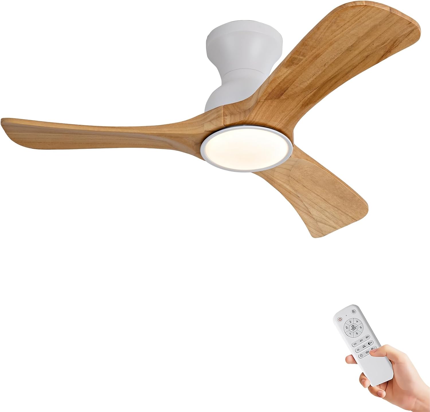 Revitalize Your Space with the Gaizw 42 Inch Low Profile Ceiling Fan: A Homeowner's Dream