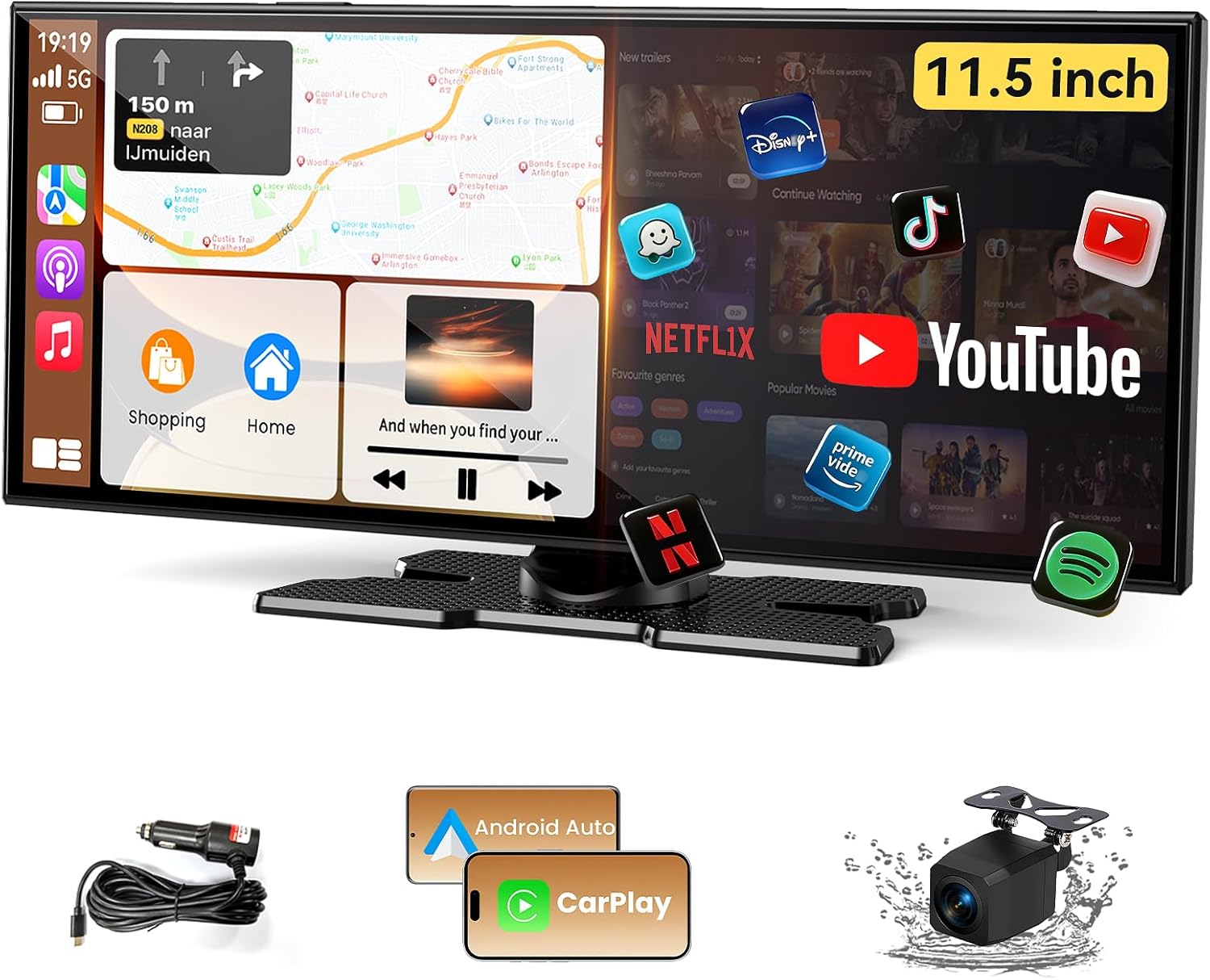 The Ultimate 11.5-Inch Wireless CarPlay Screen: Transform Your Driving Experience