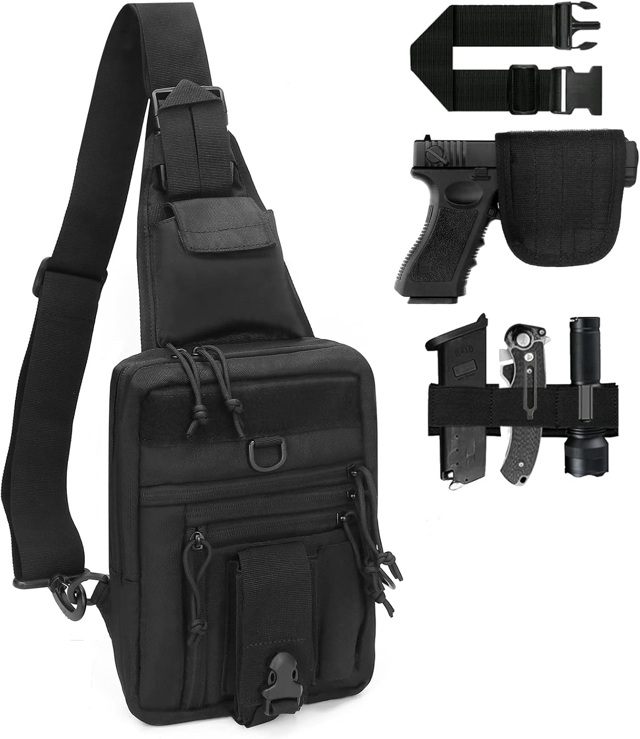 The Ultimate Tactical Chest Sling Pistol Bag for Concealed Carry