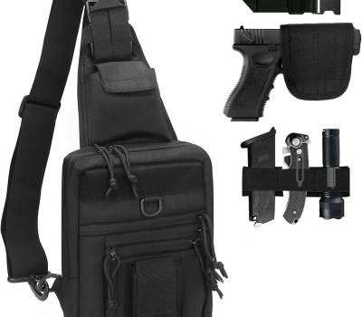 The Ultimate Tactical Chest Sling Pistol Bag for Concealed Carry
