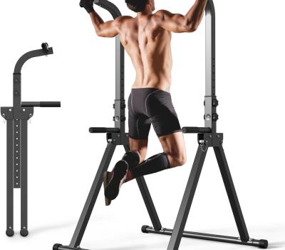 Elevate Your Home Workouts with the Foldable Pull Up Bar Tower