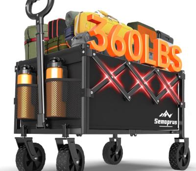 Streamline Your Adventures with the COZEER Heavy Duty Folding Wagon