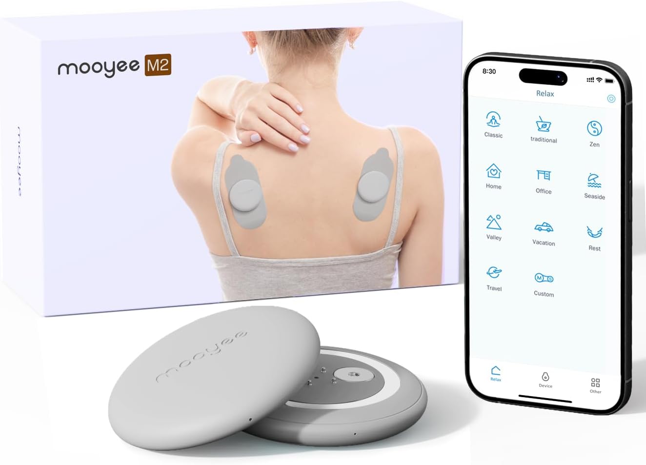 Experience Relaxation Anywhere with the Wireless TENS Unit for Pain Relief