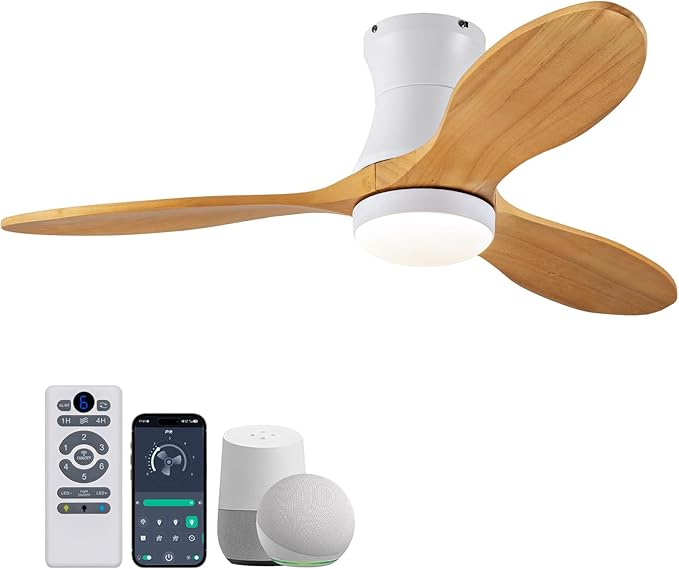 Transform Your Space with the 42" Smart Ceiling Fan: A Modern Marvel for Any Room