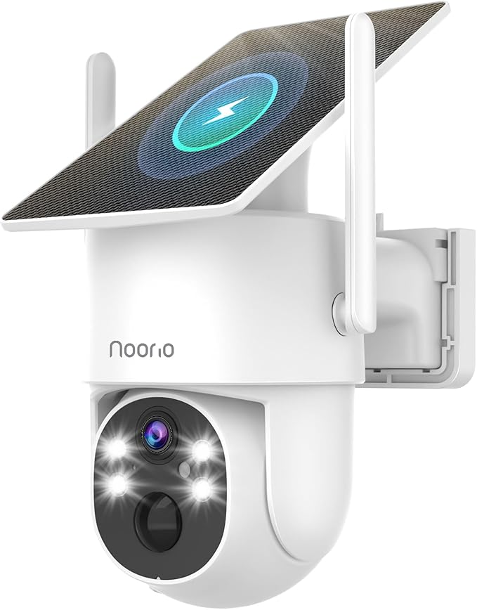 Unveiling the Magic of Noorio 2K Solar Security Camera: Your Ultimate Outdoor Guardian